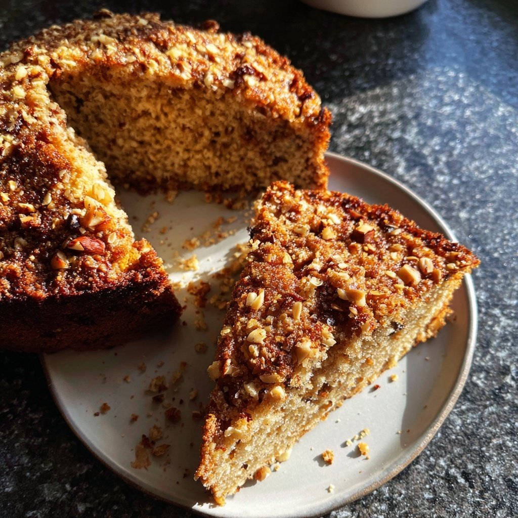 Gesunder Kuchen mit Hafermehl