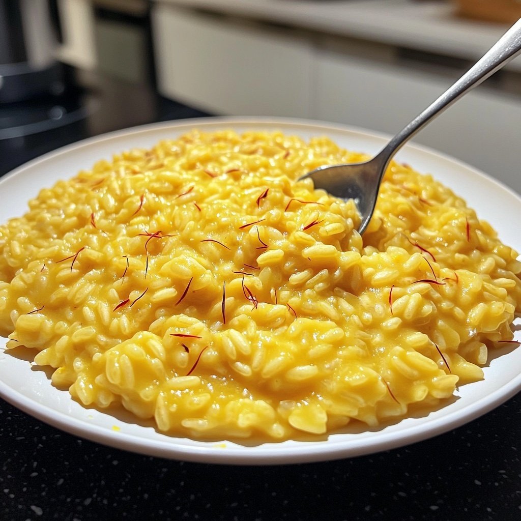 Risotto mit Safran