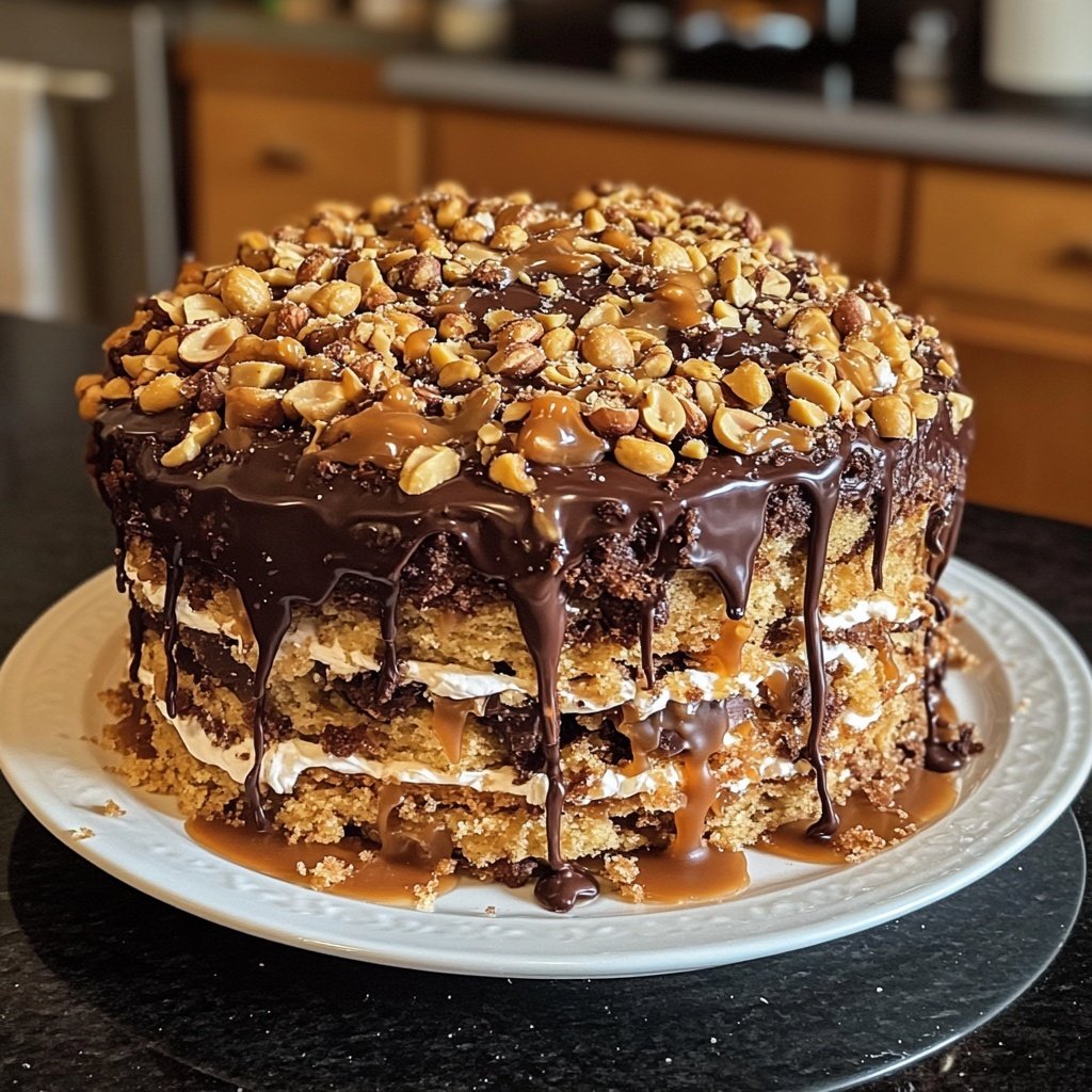 Snickers Kuchen