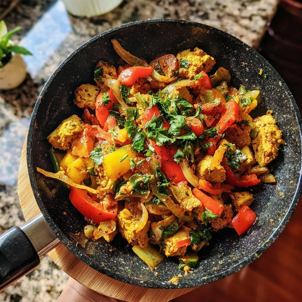 Kalorienarme Mittagspfanne