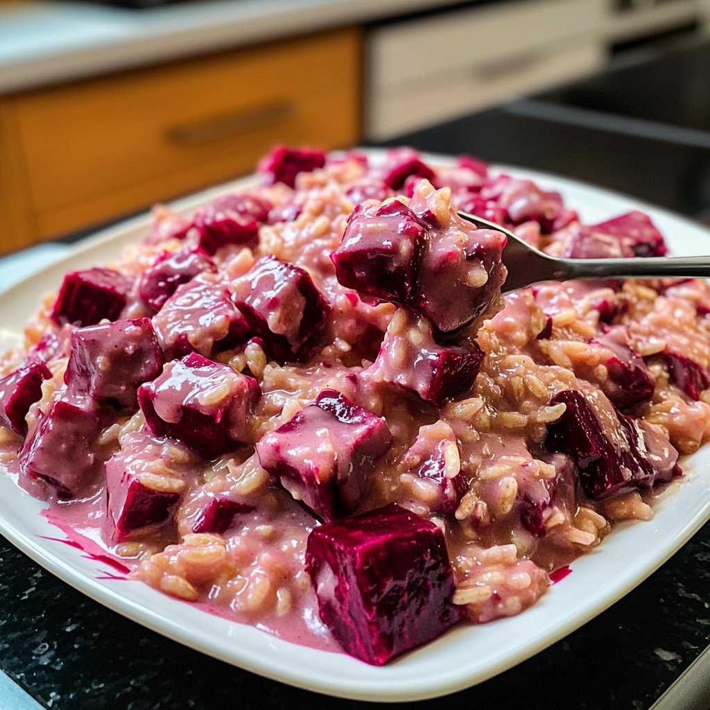 Risotto mit Roter Bete