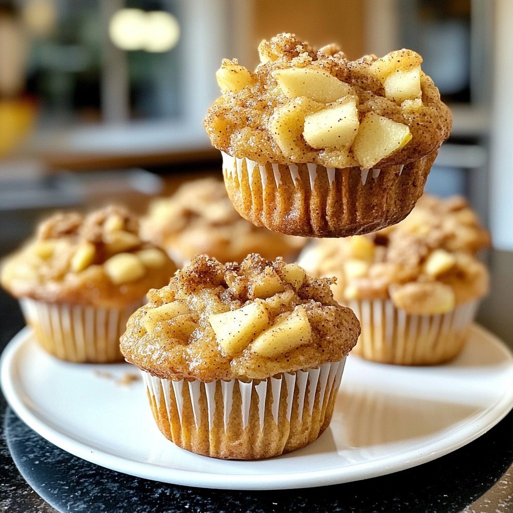 Apfel-Zimt-Muffins