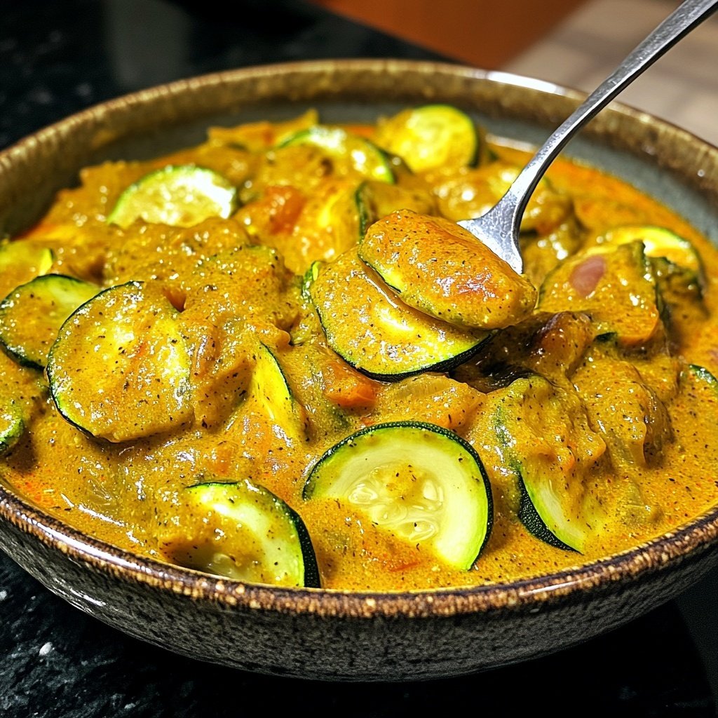 Curry mit Zucchini
