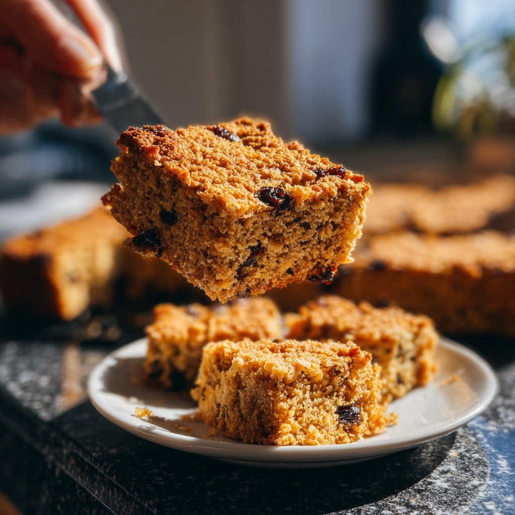 Gesunder Haferkuchen ohne Zucker