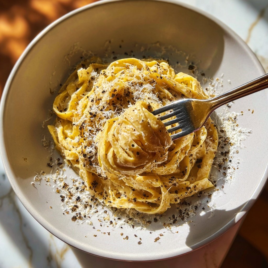 Pasta mit Trüffelcreme