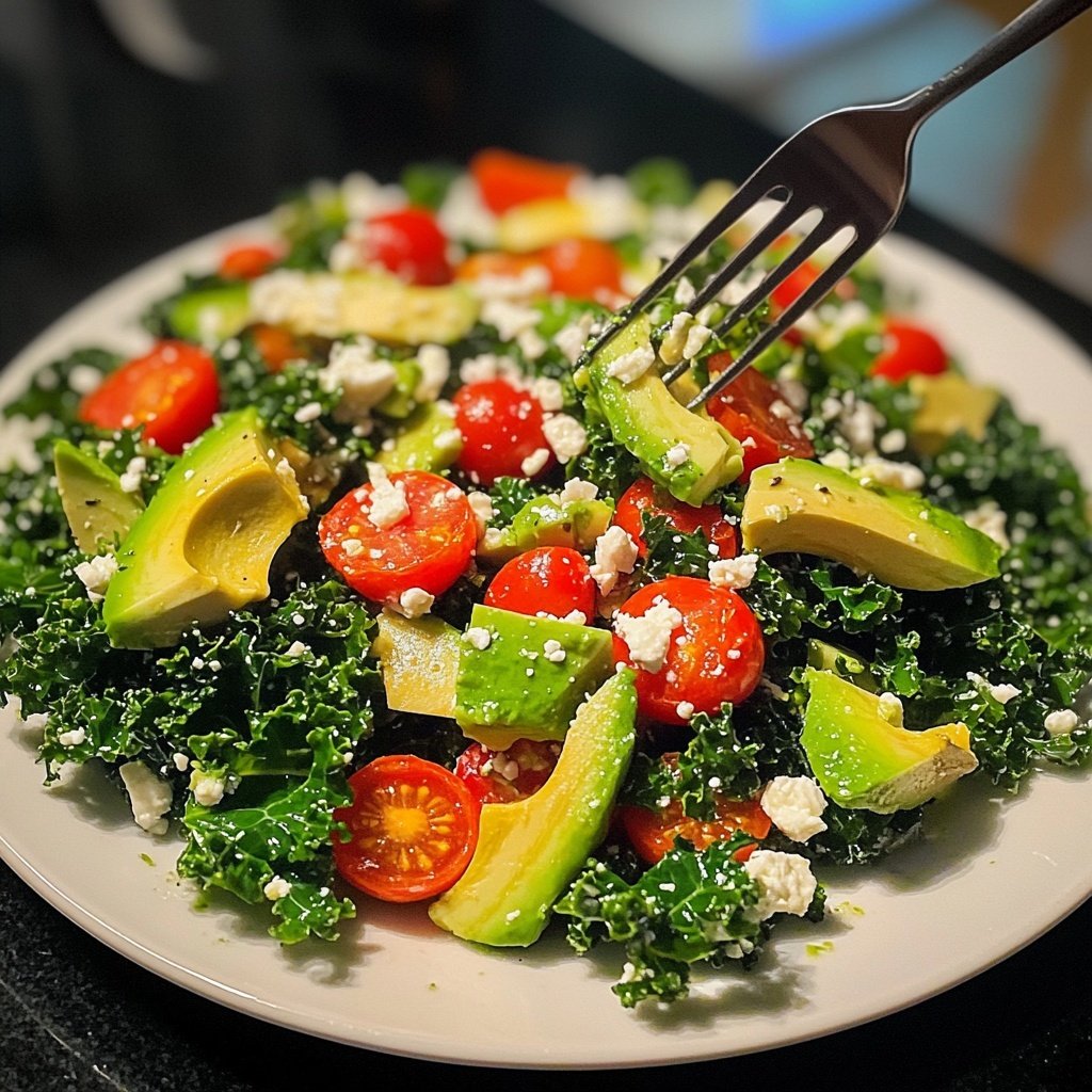 Wholesome Kale Delight – Frischer Salatgenuss